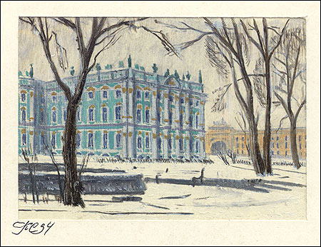HERMITAGE IN WINTER 